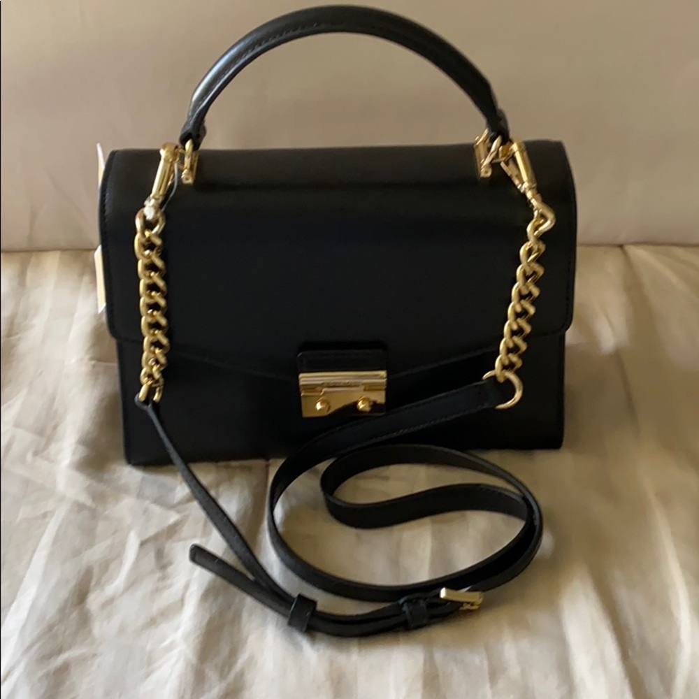 Michael Kors Handbag Sloan Black Satchel